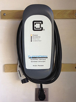 Customer Installation of HCS-40 EV Charging Station Murphy